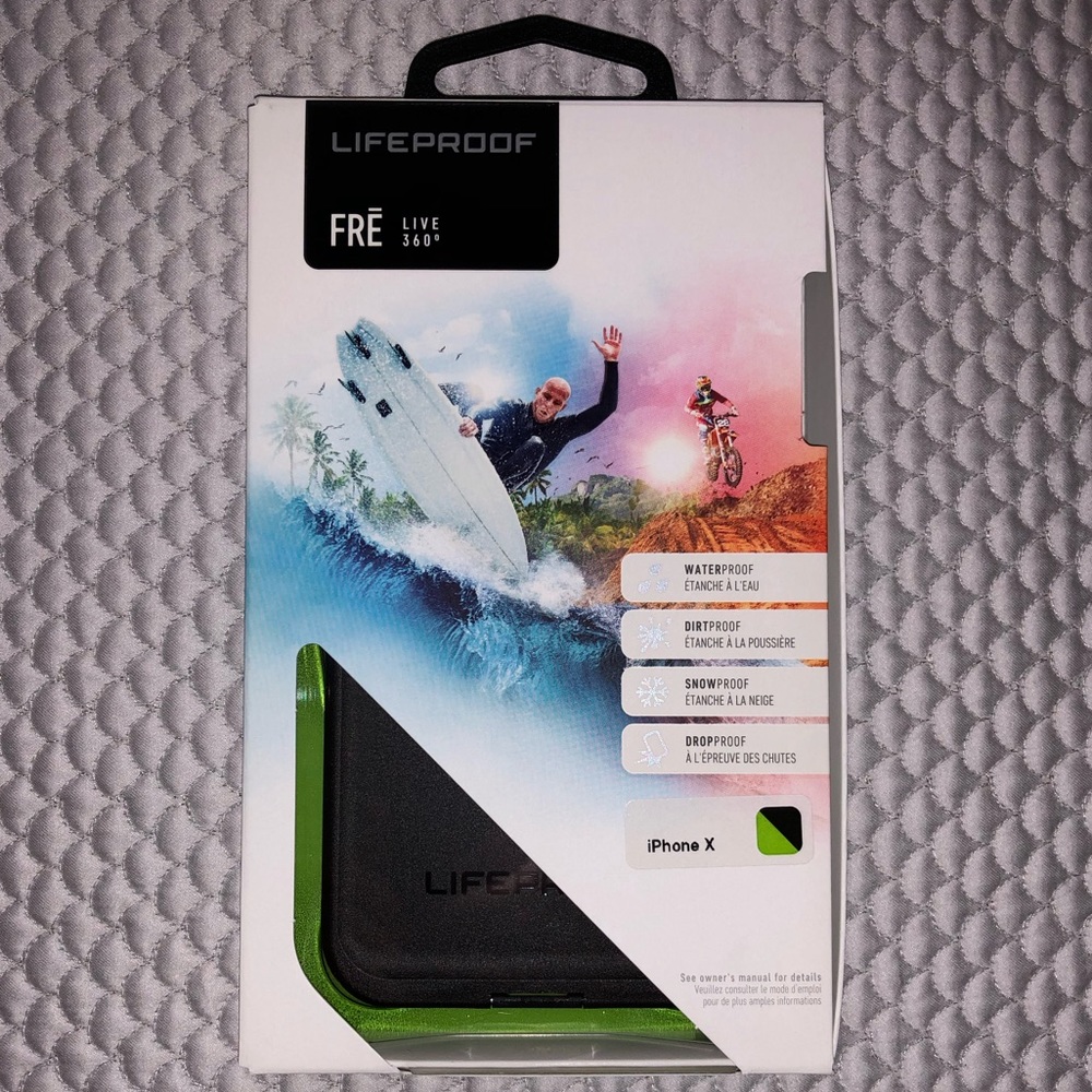 LifeProof Fre Case for iPhone X, Night Lite (new)